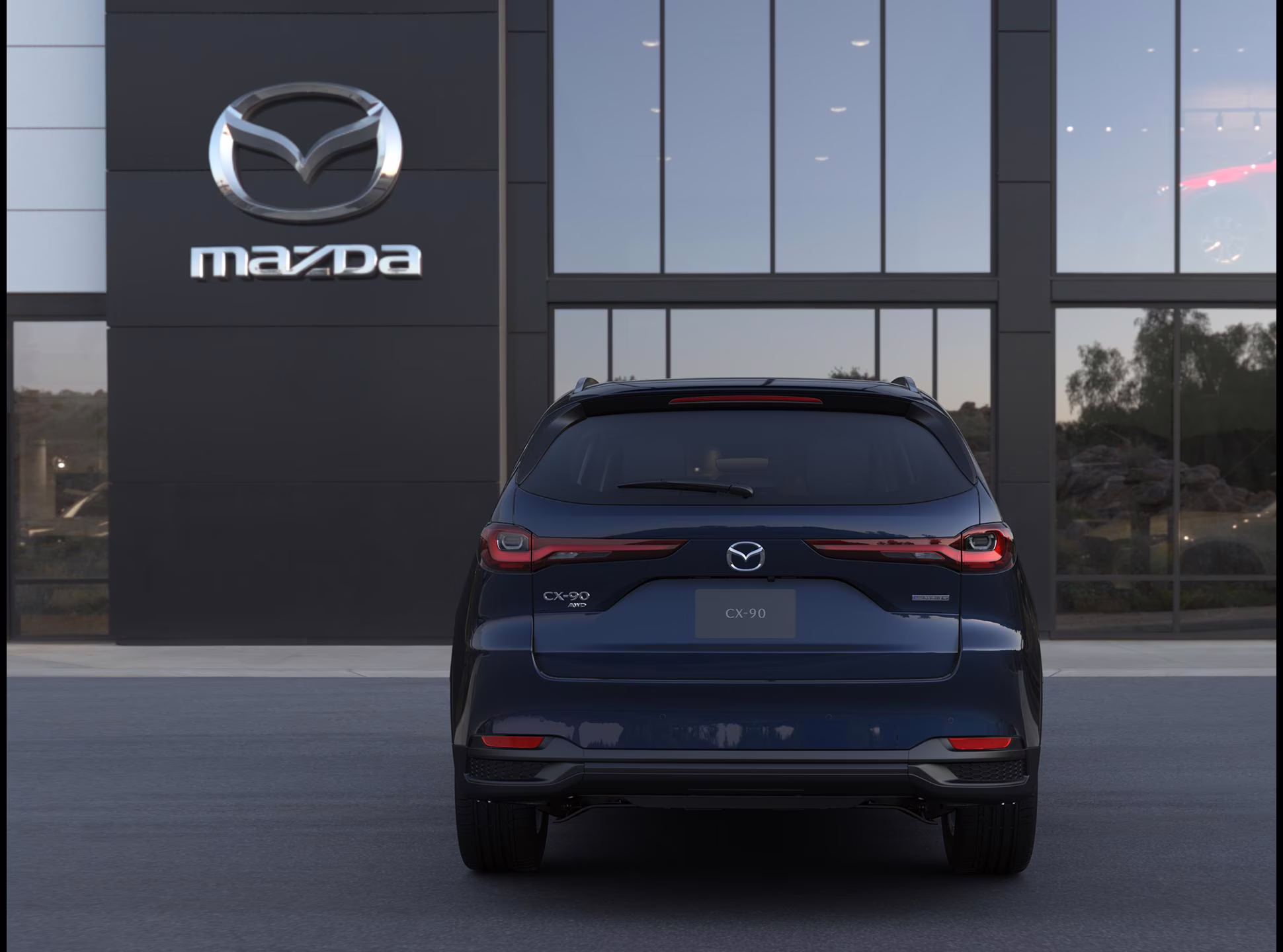 2026 Deep Crystal Blue Mica Mazda Mazda CX-90 3.3 Turbo Preferred AWD SUV