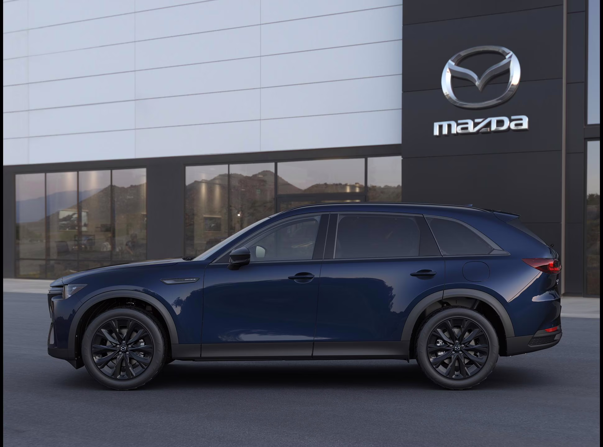 2026 Deep Crystal Blue Mica Mazda Mazda CX-90 3.3 Turbo Premium AWD SUV