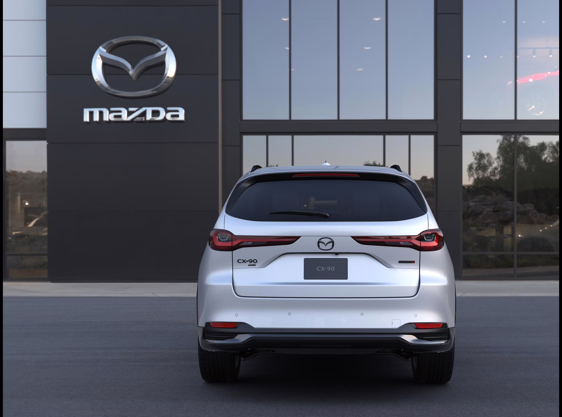 2026 Rhodium White Premium Mazda Mazda CX-90 3.3 Turbo S Premium AWD SUV