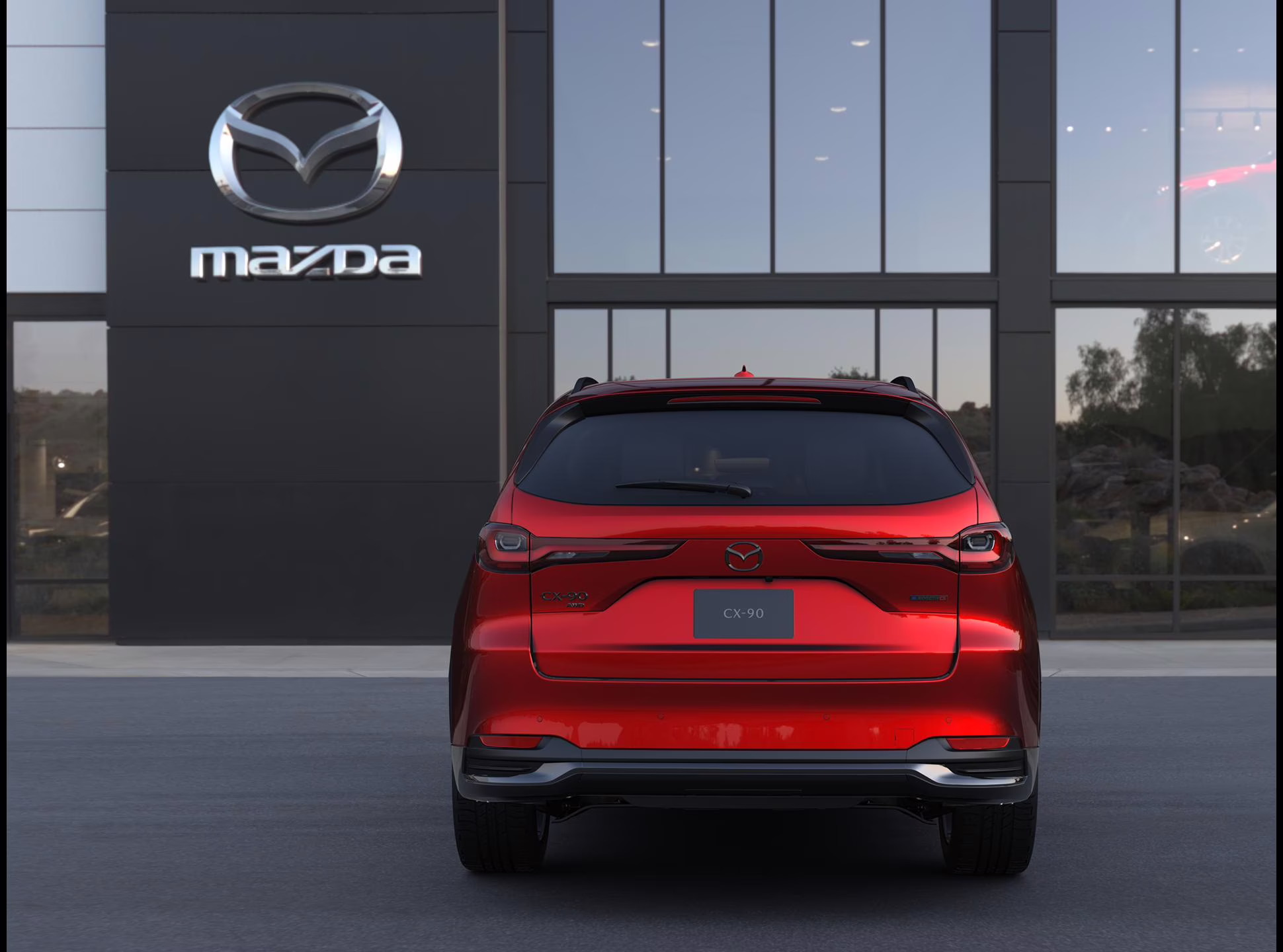 2026 Soul Red Crystal Metallic Mazda Mazda CX-90 3.3 Turbo S Premium AWD SUV