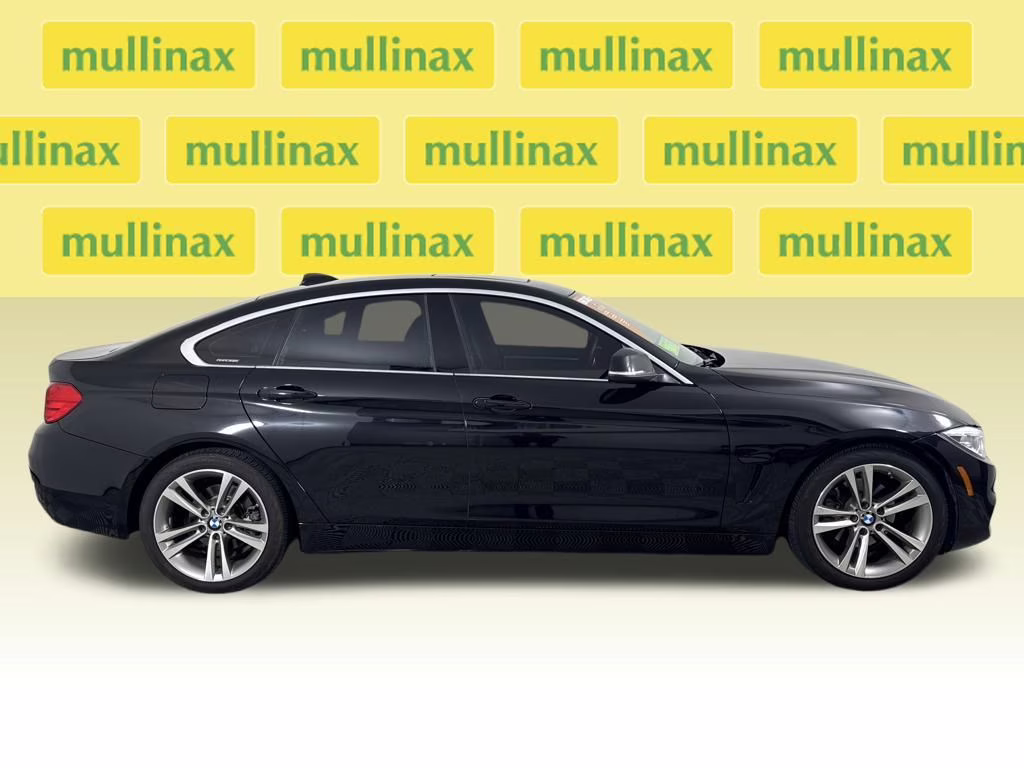 2016 Jet Black BMW 4 Series 428i Gran Coupe RWD Hatchback