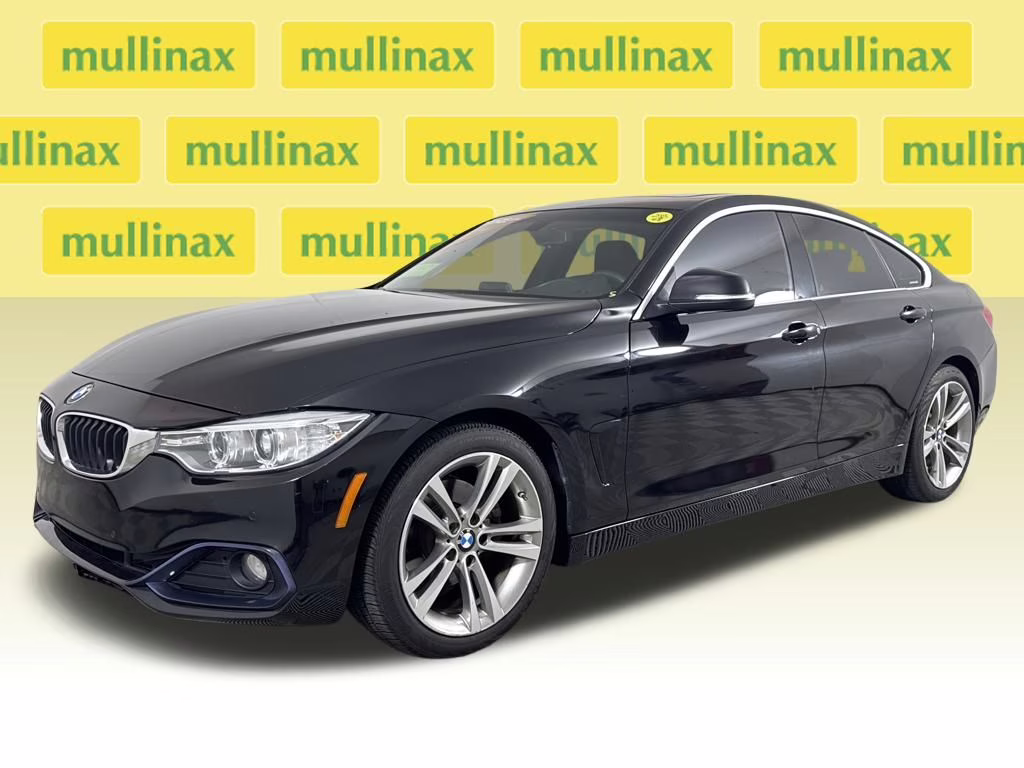 2016 Jet Black BMW 4 Series 428i Gran Coupe RWD Hatchback