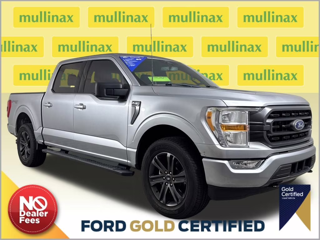 2022 Silver Metallic Ford F-150 XLT 4X4 Truck