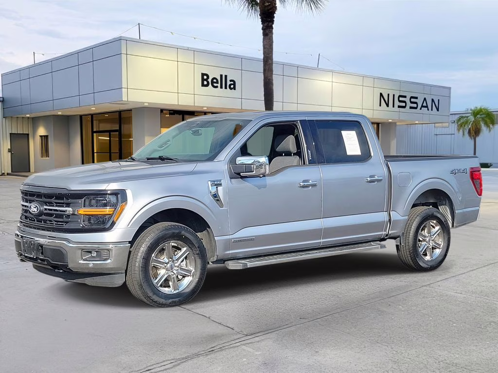 2024 Silver Metallic Ford F-150 XLT 4X4 Truck