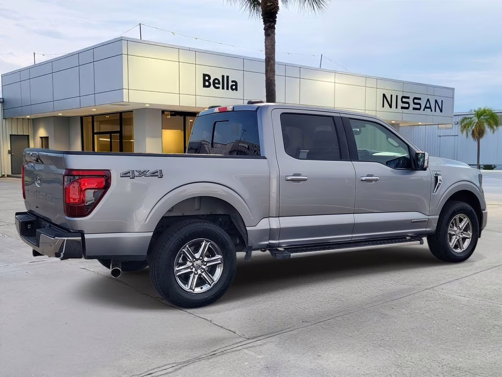 2024 Silver Metallic Ford F-150 XLT 4X4 Truck