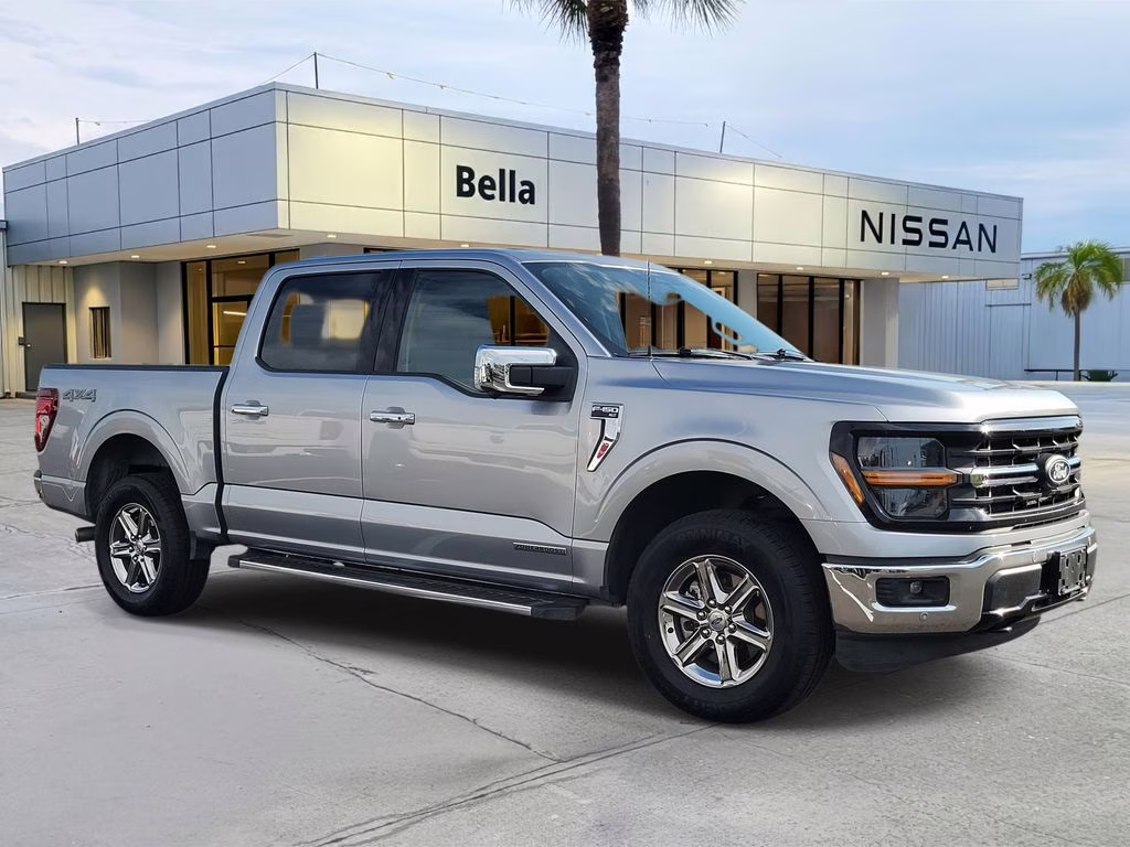 2024 Silver Metallic Ford F-150 XLT 4X4 Truck