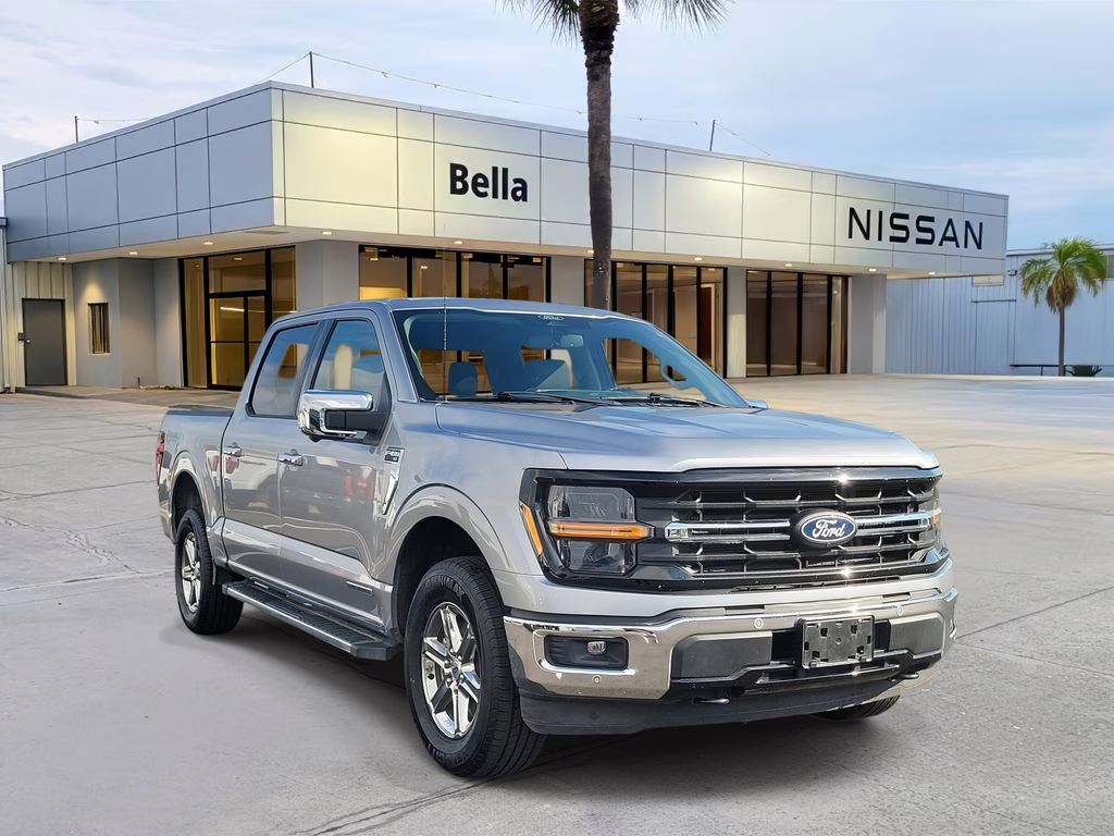 2024 Silver Metallic Ford F-150 XLT 4X4 Truck