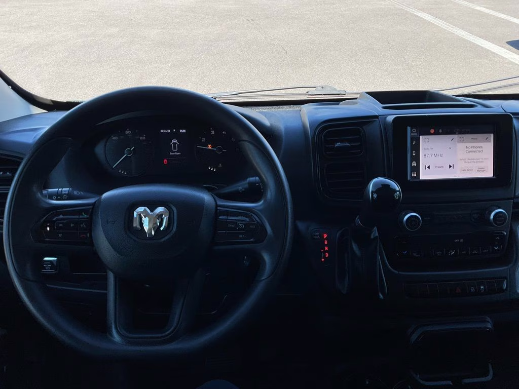 2023 Bright White Clearcoat Ram ProMaster 2500 High Roof FWD Van