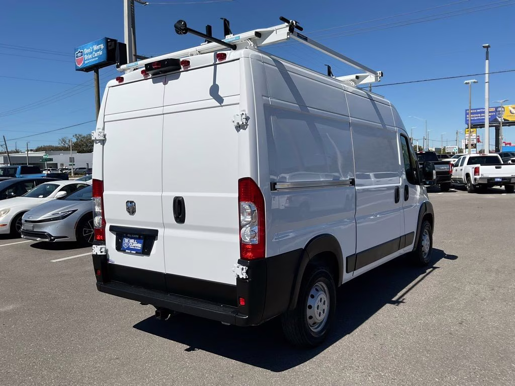 2023 Bright White Clearcoat Ram ProMaster 2500 High Roof FWD Van