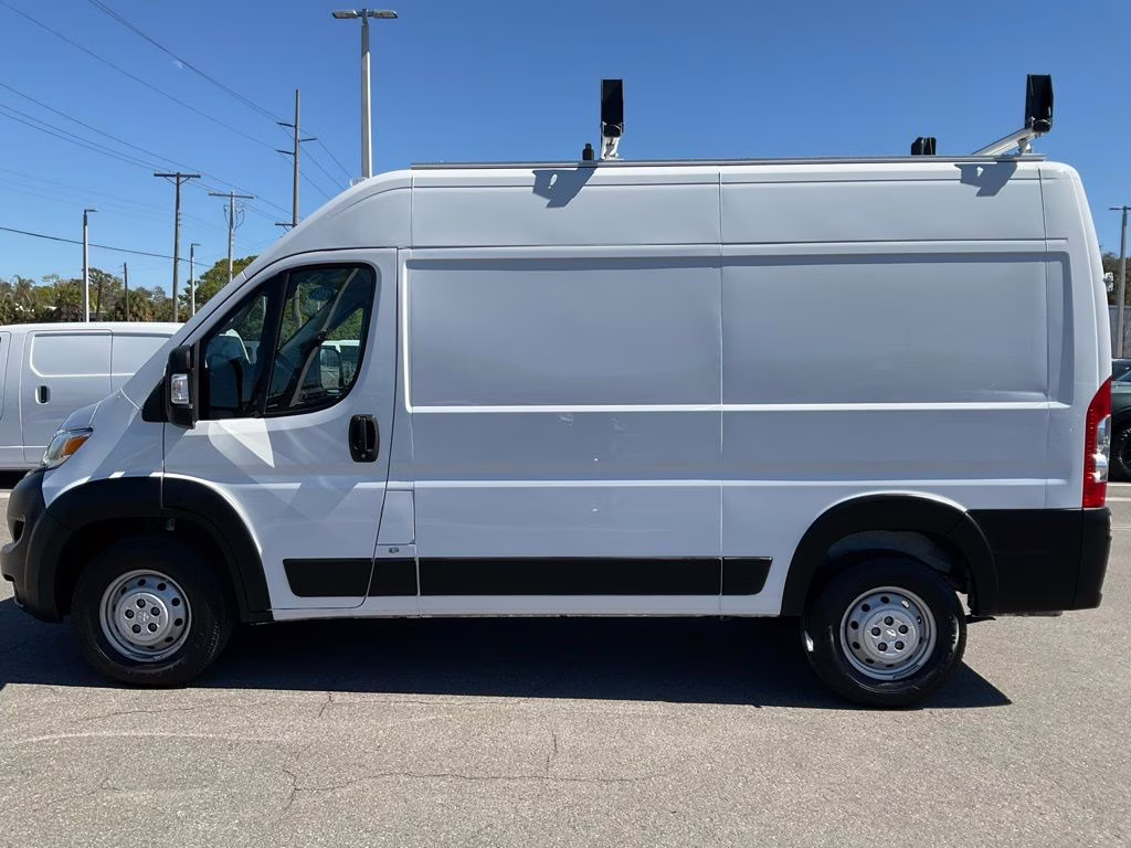 2023 Bright White Clearcoat Ram ProMaster 2500 High Roof FWD Van