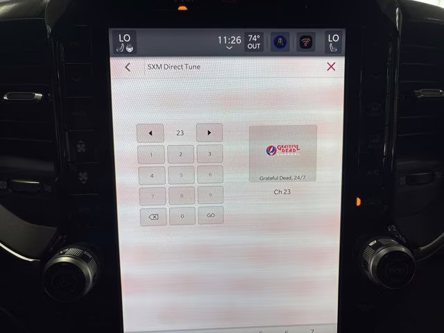 2026 Hydro Blue Pearlcoat Ram 1500 Big Horn Night Edition 4X4 Truck