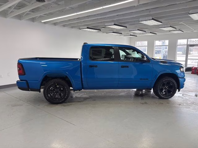 2026 Hydro Blue Pearlcoat Ram 1500 Big Horn Night Edition 4X4 Truck