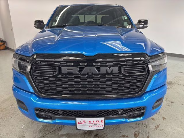 2026 Hydro Blue Pearlcoat Ram 1500 Big Horn Night Edition 4X4 Truck