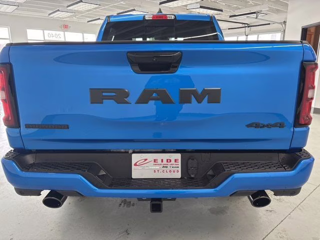 2026 Hydro Blue Pearlcoat Ram 1500 Big Horn Night Edition 4X4 Truck
