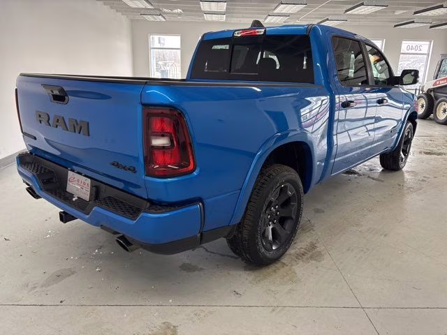 2026 Hydro Blue Pearlcoat Ram 1500 Big Horn Night Edition 4X4 Truck