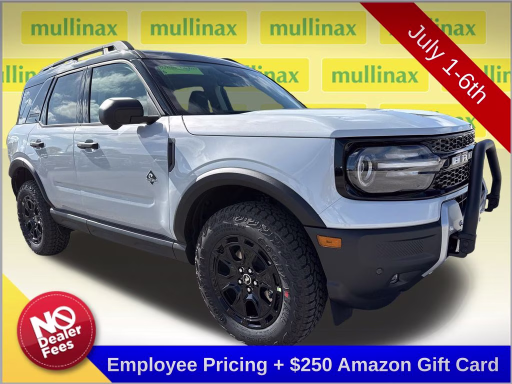 2026 Space White Metallic Ford Bronco Sport Outer Banks 4X4 SUV