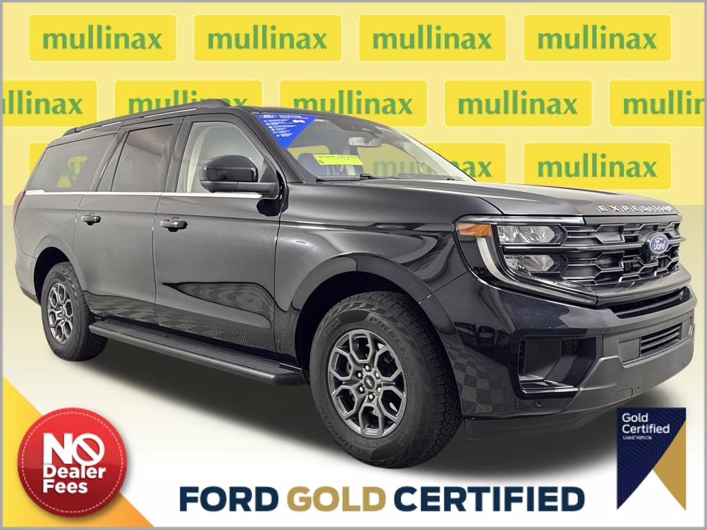 2025 Agate Black Metallic Ford Expedition Max Active RWD SUV