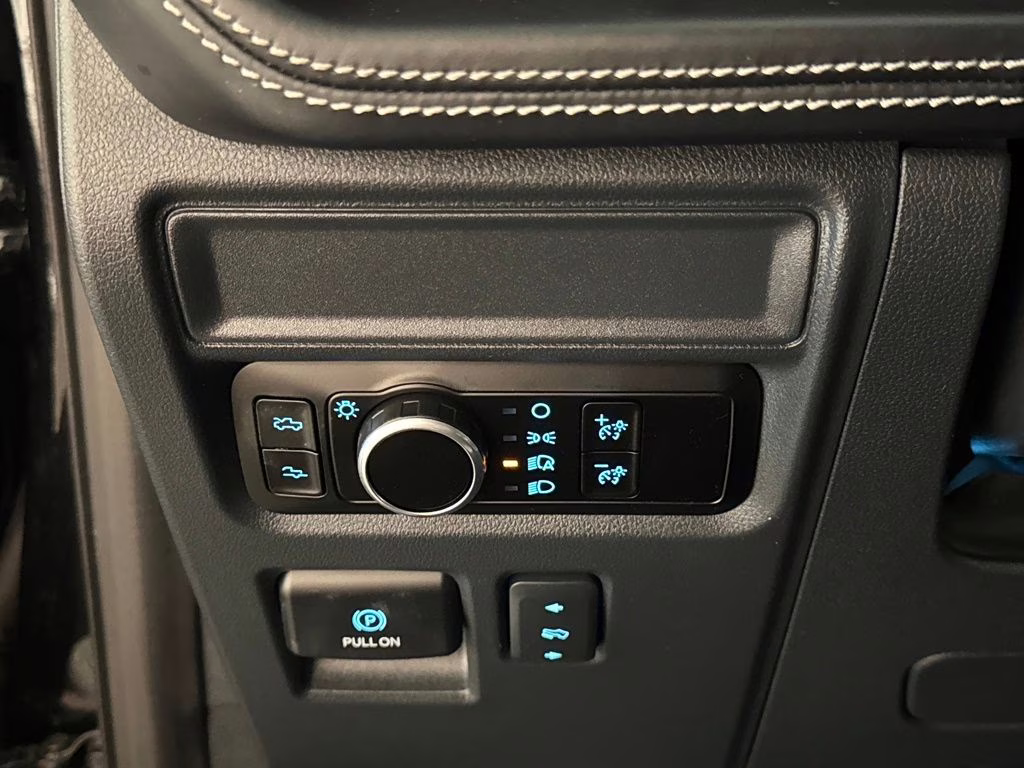 2025 Agate Black Metallic Ford F-150 Lightning Platinum AWD Truck