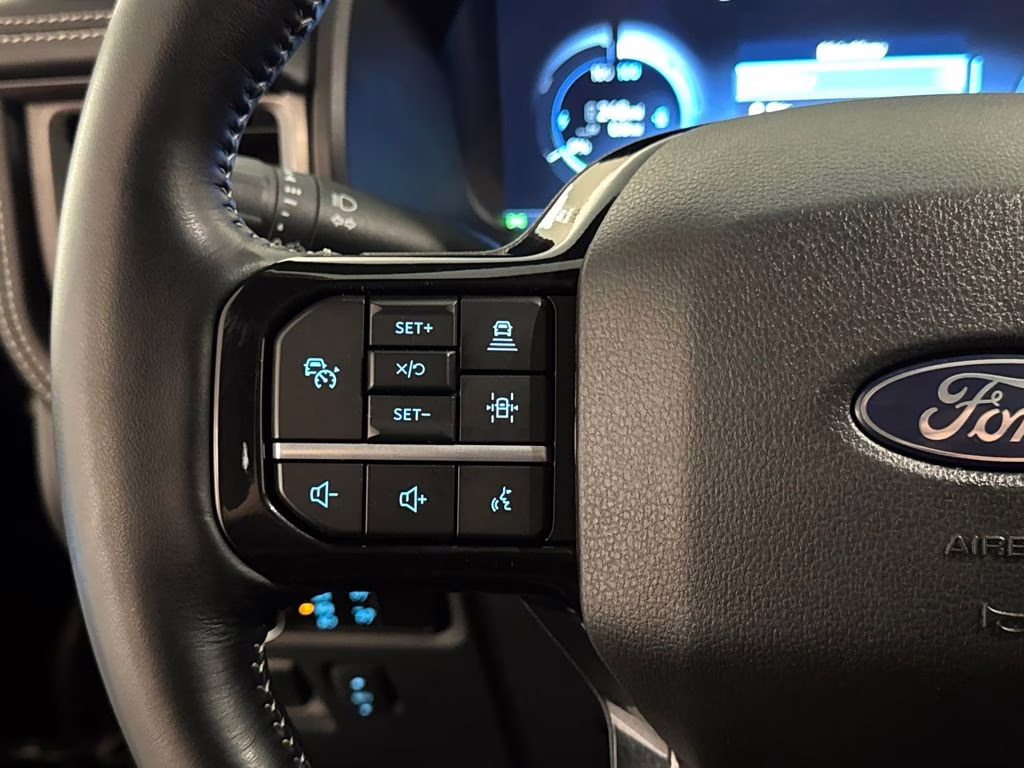 2025 Agate Black Metallic Ford F-150 Lightning Platinum AWD Truck