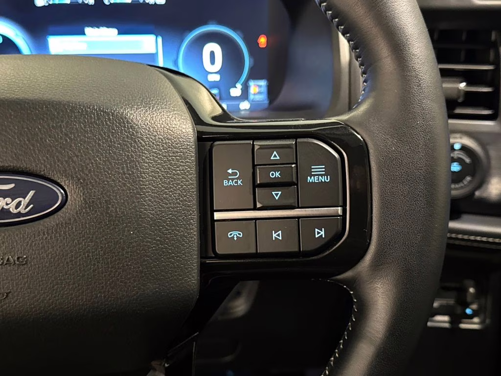 2025 Agate Black Metallic Ford F-150 Lightning Platinum AWD Truck