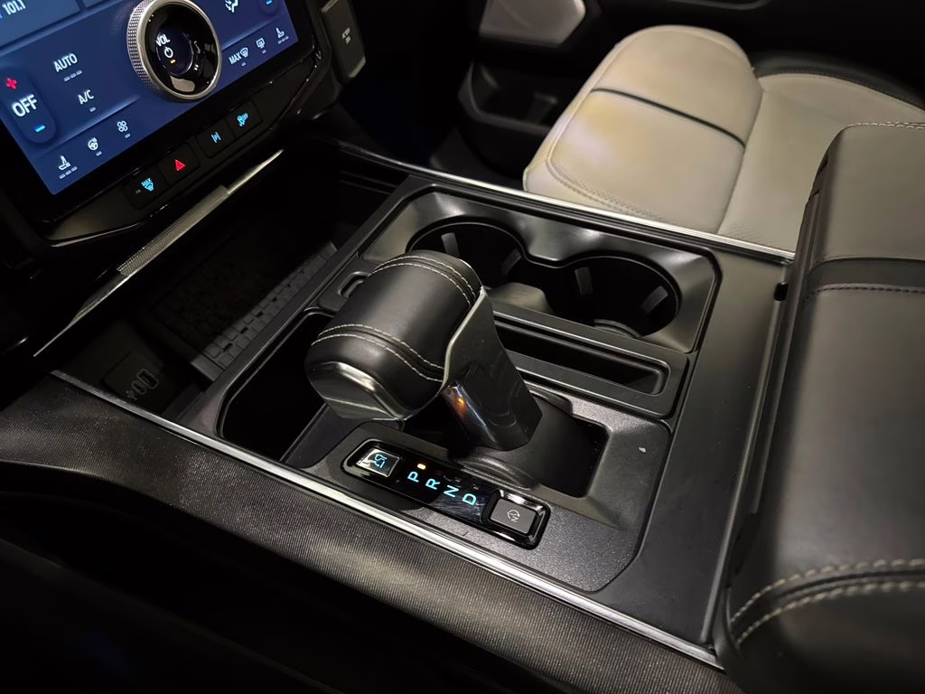 2025 Agate Black Metallic Ford F-150 Lightning Platinum AWD Truck