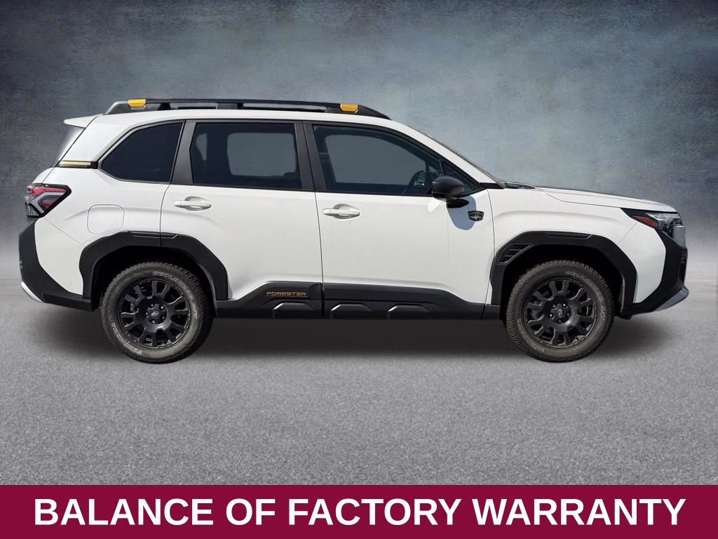 2026 Crystal White Pearl Subaru Forester Wilderness AWD SUV