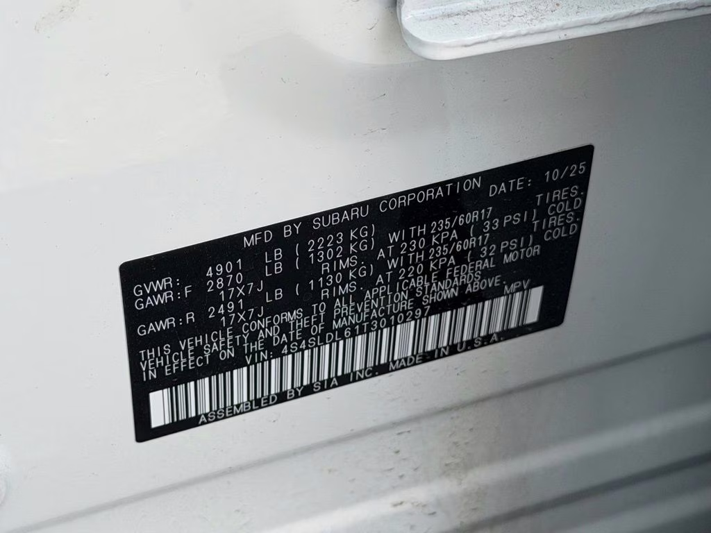 2026 Crystal White Pearl Subaru Forester Wilderness AWD SUV