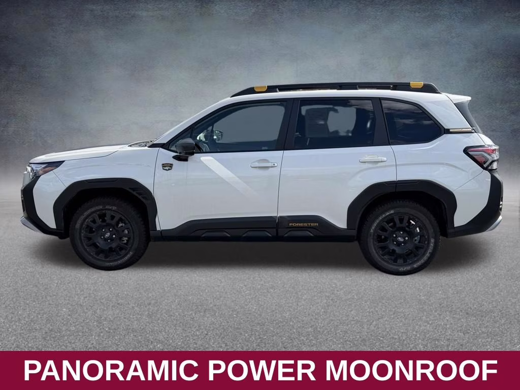 2026 Crystal White Pearl Subaru Forester Wilderness AWD SUV