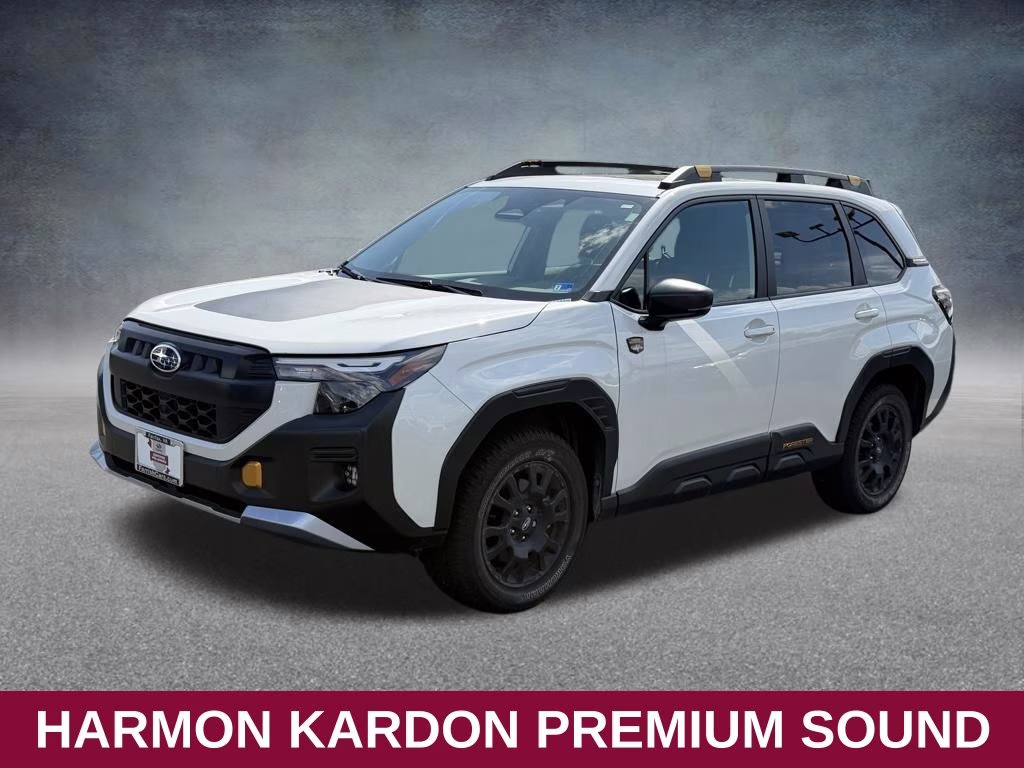 2026 Crystal White Pearl Subaru Forester Wilderness AWD SUV