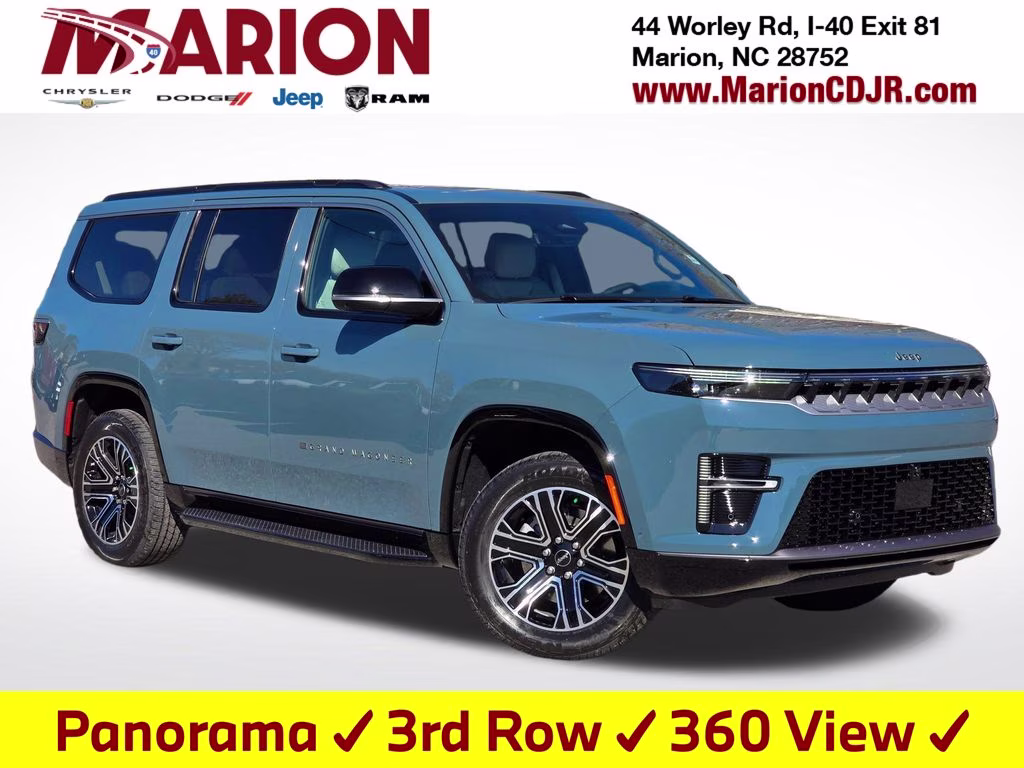 2026 Steel Blue Jeep Grand Wagoneer 4X4 SUV