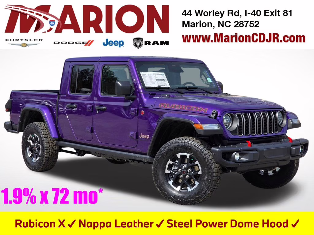 2026 Reign Jeep Gladiator Rubicon 4X4 Truck