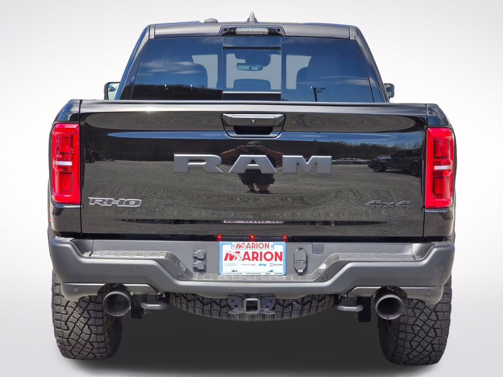 2026 Diamond Black Crystal Pearlcoat Ram 1500 RHO 4X4 Truck