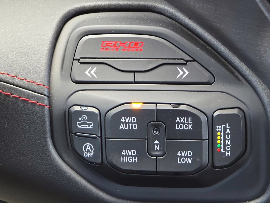 2026 Diamond Black Crystal Pearlcoat Ram 1500 RHO 4X4 Truck