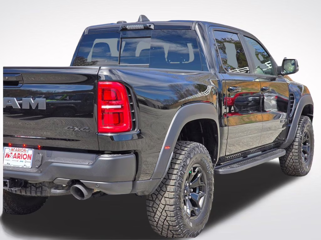 2026 Diamond Black Crystal Pearlcoat Ram 1500 RHO 4X4 Truck