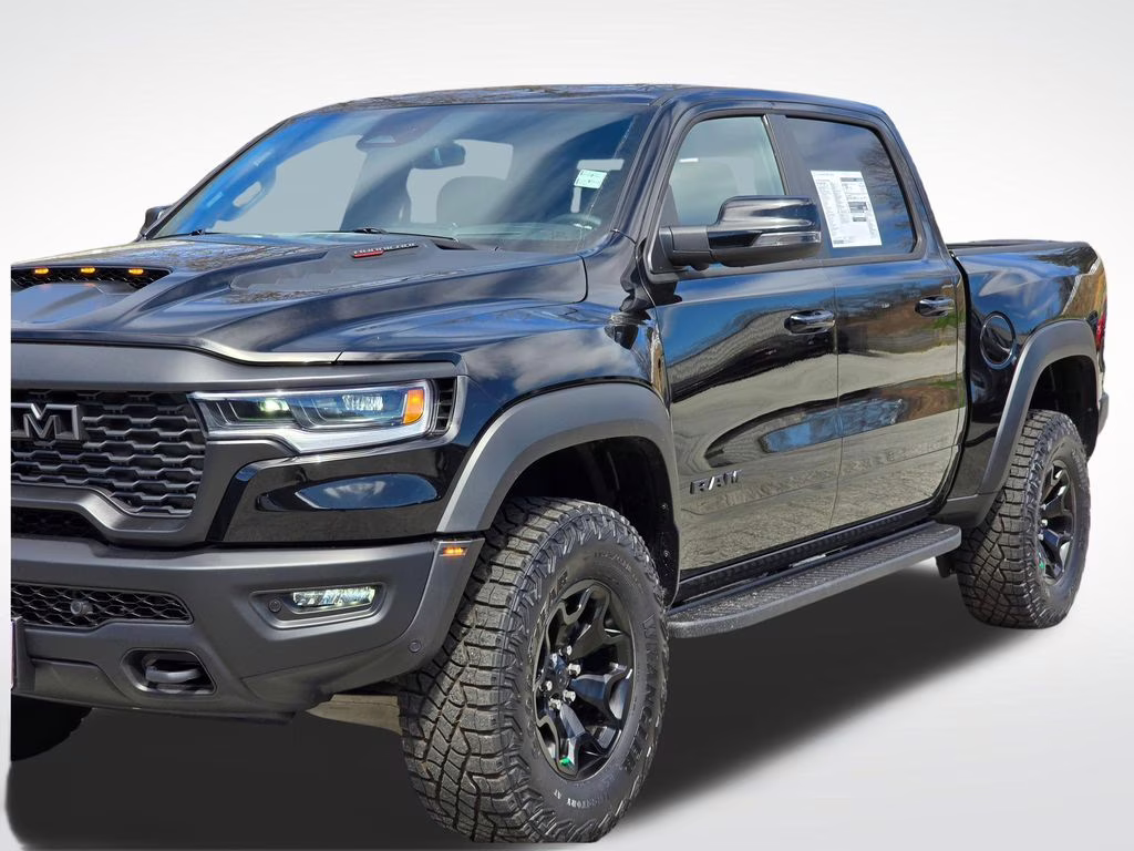 2026 Diamond Black Crystal Pearlcoat Ram 1500 RHO 4X4 Truck