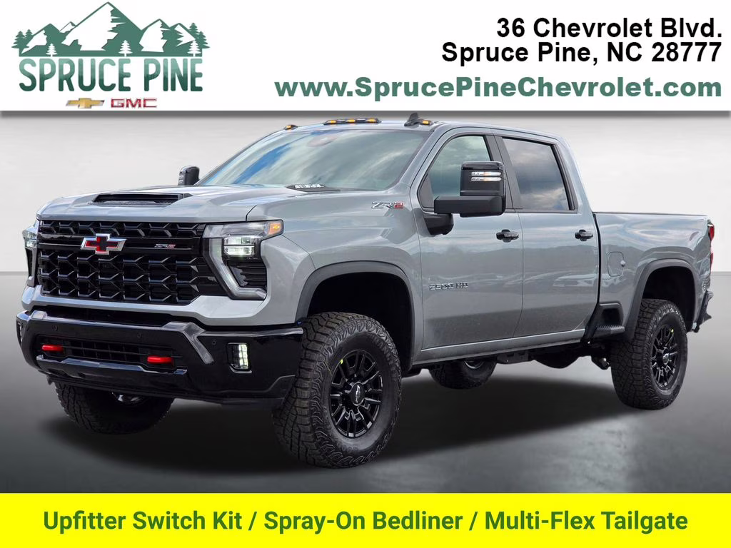 2026 Sterling Gray Metallic Chevrolet Silverado 2500HD ZR2 4X4 Truck