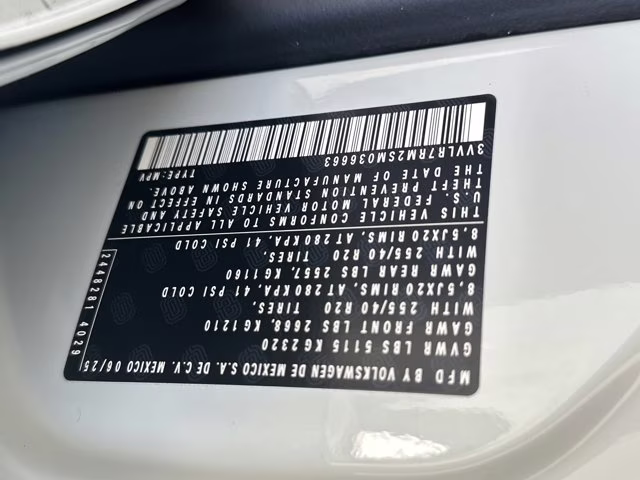 2025 White Volkswagen Tiguan AWD SUV