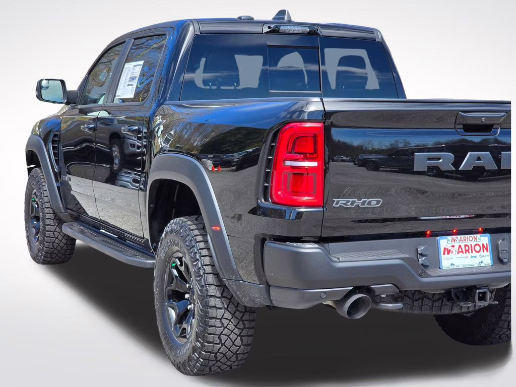 2026 Diamond Black Crystal Pearlcoat Ram 1500 RHO 4X4 Truck
