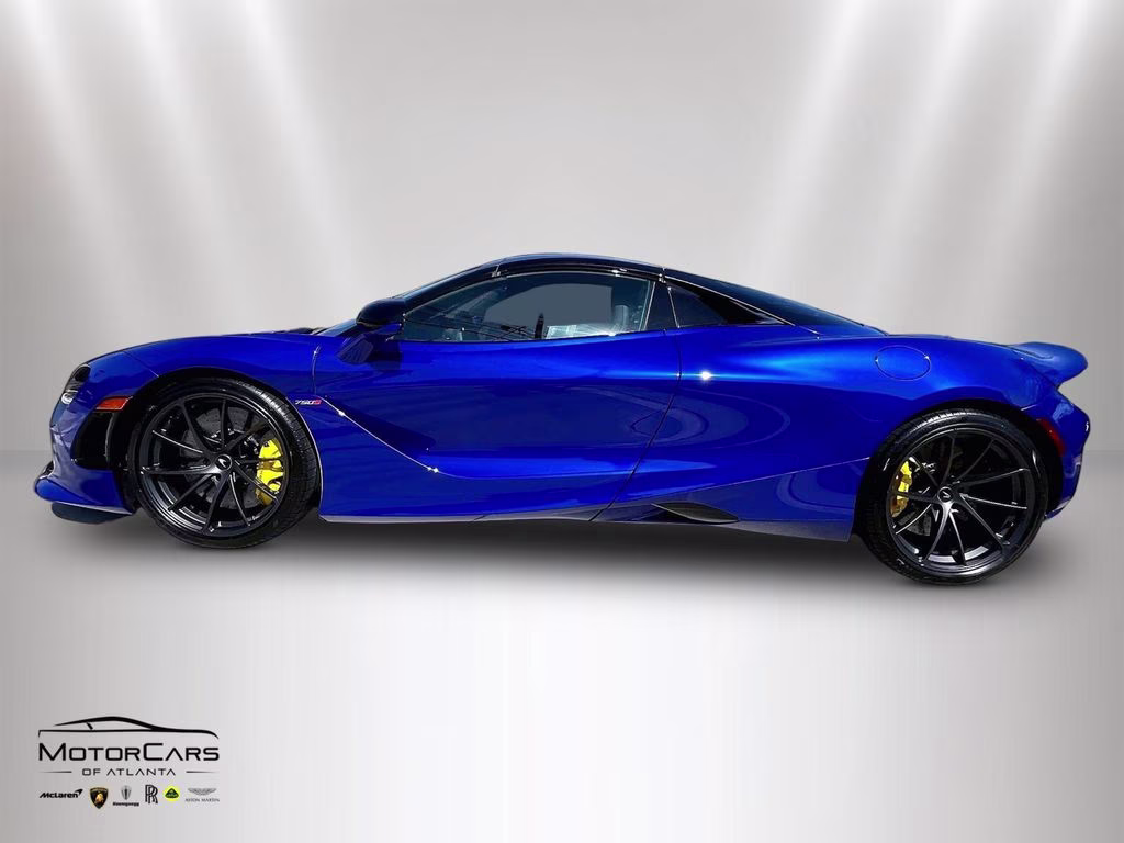 2026 Aurora Blue McLaren 750S Spider RWD Convertible
