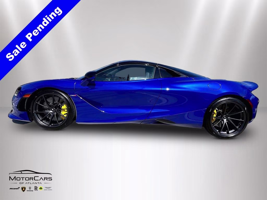 2026 Aurora Blue McLaren 750S Spider RWD Convertible