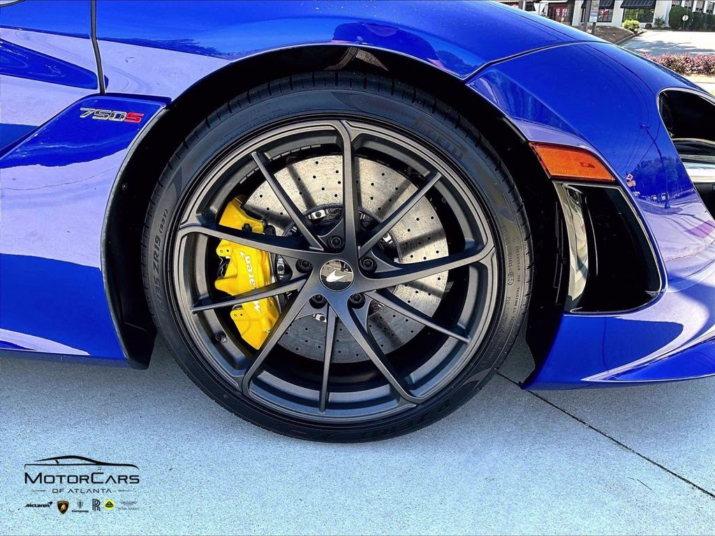 2026 Aurora Blue McLaren 750S Spider RWD Convertible