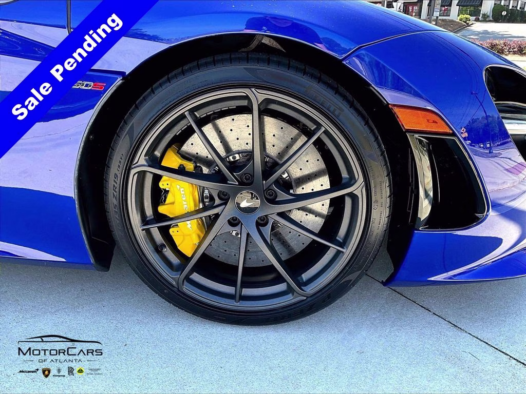 2026 Aurora Blue McLaren 750S Spider RWD Convertible