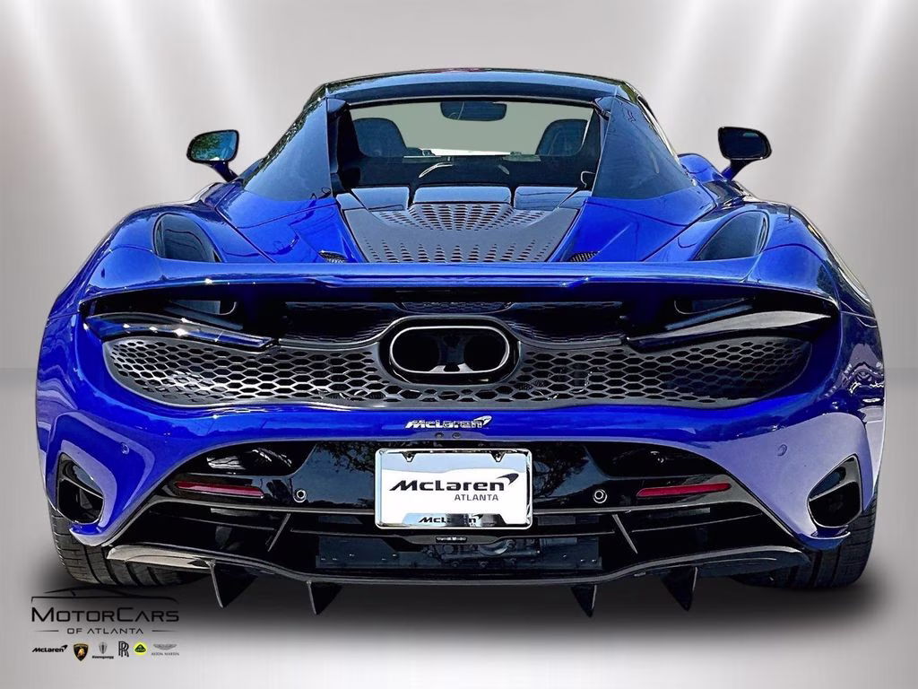 2026 Aurora Blue McLaren 750S Spider RWD Convertible