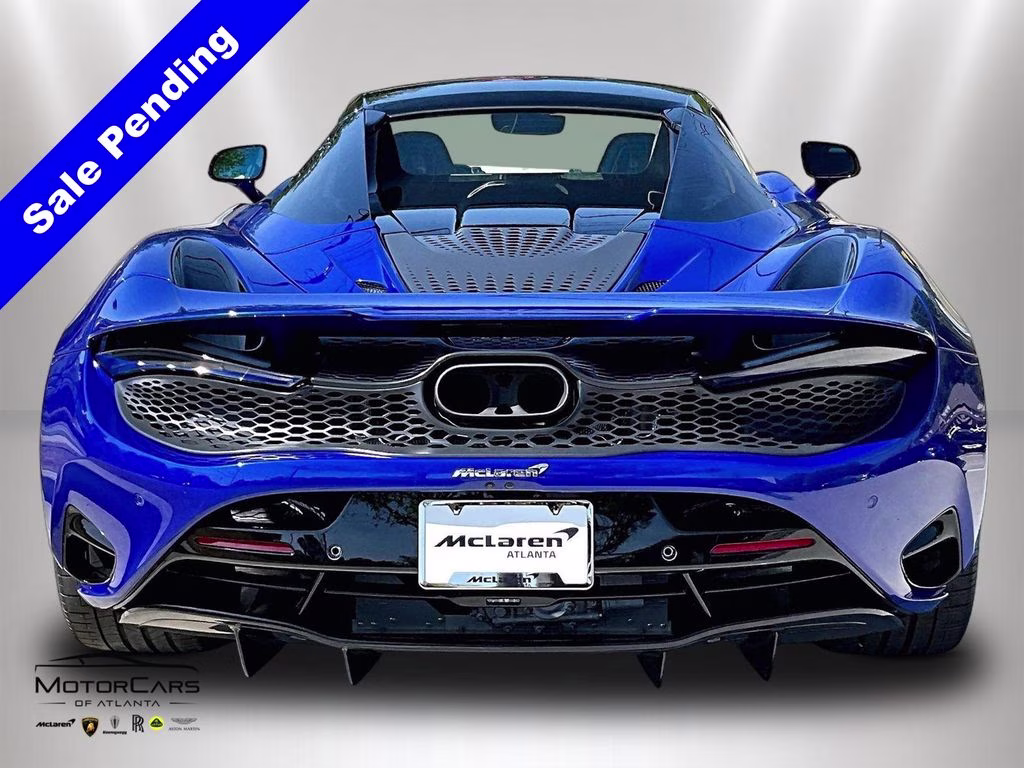 2026 Aurora Blue McLaren 750S Spider RWD Convertible
