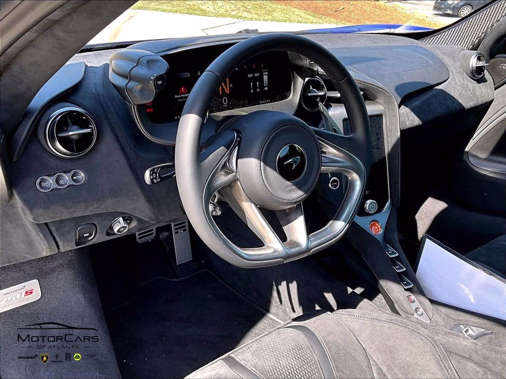 2026 Aurora Blue McLaren 750S Spider RWD Convertible
