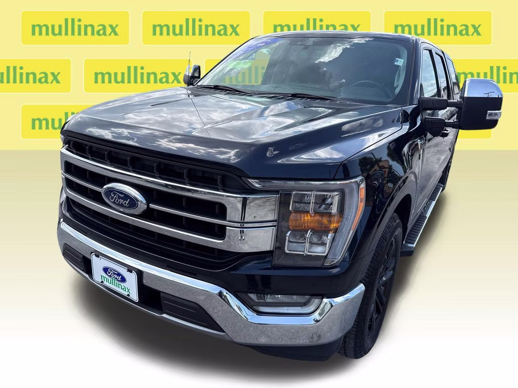 2021 Antimatter Blue Metallic Ford F-150 Lariat RWD Truck