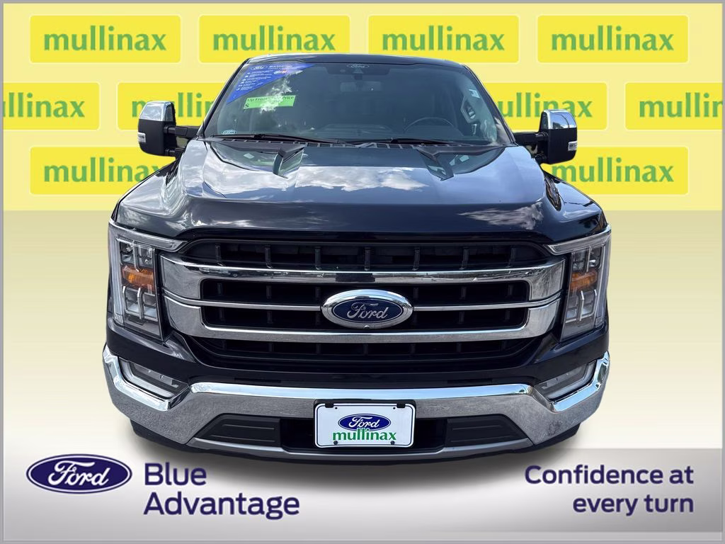 2021 Antimatter Blue Metallic Ford F-150 Lariat RWD Truck