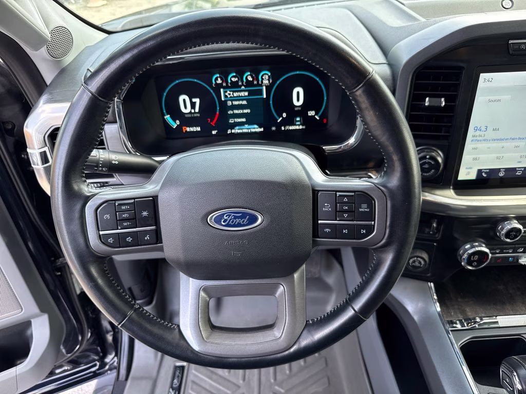 2021 Antimatter Blue Metallic Ford F-150 Lariat RWD Truck