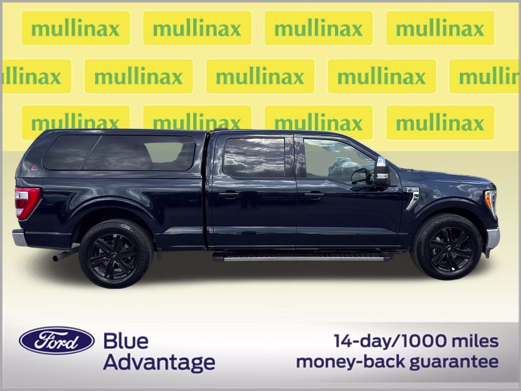 2021 Antimatter Blue Metallic Ford F-150 Lariat RWD Truck