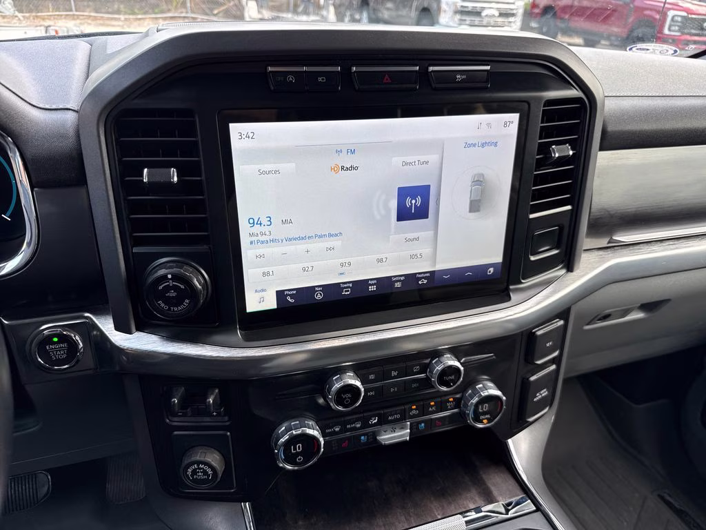 2021 Antimatter Blue Metallic Ford F-150 Lariat RWD Truck
